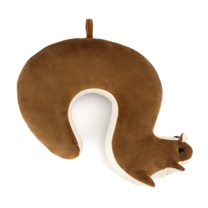 Подушка для путешествий Squirrel коричневого цвета