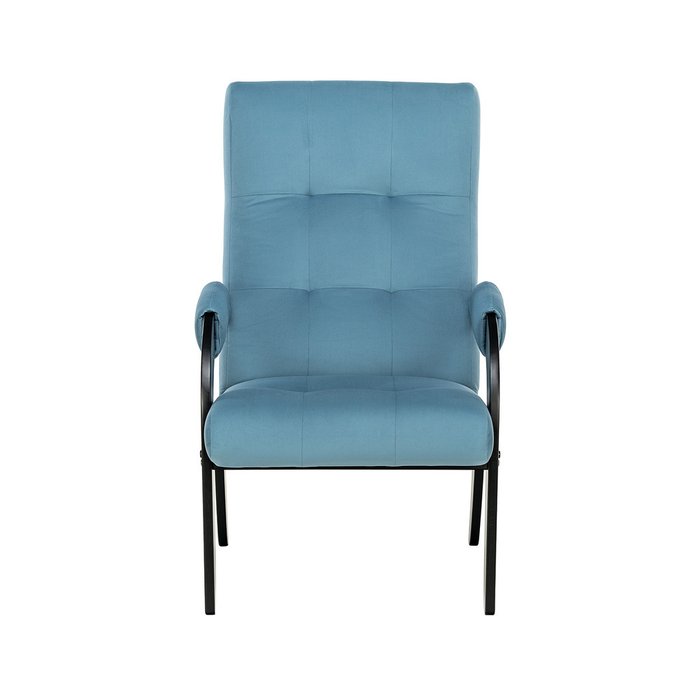 Кресло Спринг темно-голубого цвета - купить Интерьерные кресла по цене 15890.0