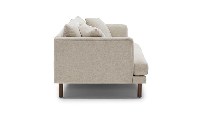 Прямой диван бежевого цвета - лучшие Прямые диваны в INMYROOM