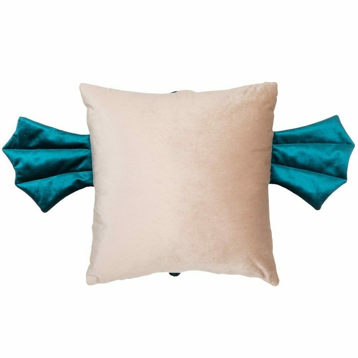 Подушка декоративная Дракон Стар бежевого цвета - купить Декоративные подушки по цене 2085.0