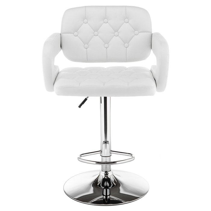 Барный стул Shiny белого цвета - купить Барные стулья по цене 9170.0