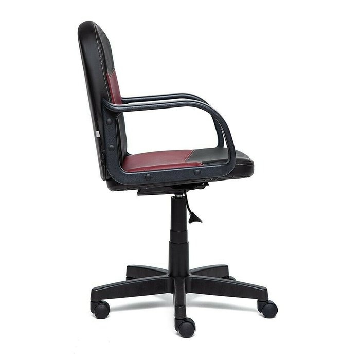 Кресло офисное Baggi черно-бордового цвета - купить Офисные кресла по цене 5940.0
