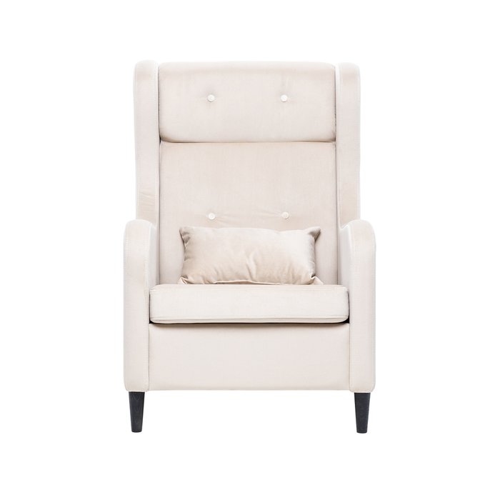 Кресло Галант белого цвета - купить Интерьерные кресла по цене 26060.0