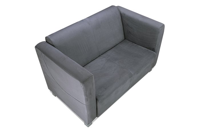 Прямой диван Милано Комфорт серого цвета - купить Прямые диваны по цене 32190.0