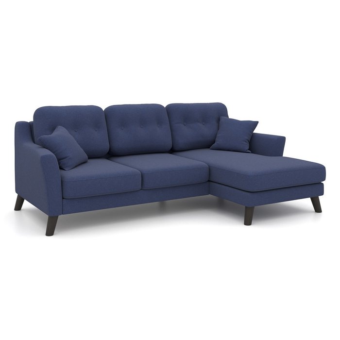 Угловой диван-кровать Raf EKH синий - купить Угловые диваны по цене 87400.0