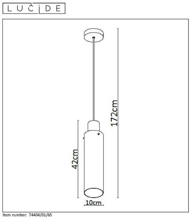 Подвесной светильник ORLANDO 74404/01/65 (стекло, цвет черный) - купить Подвесные светильники по цене 12470.0