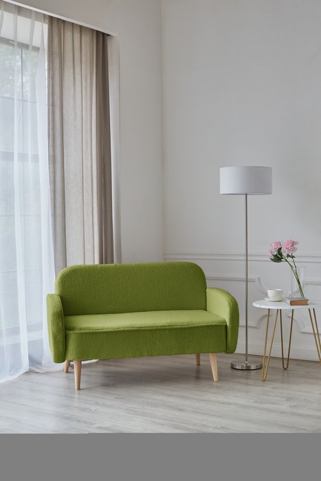 Диван Малютка зеленого цвета