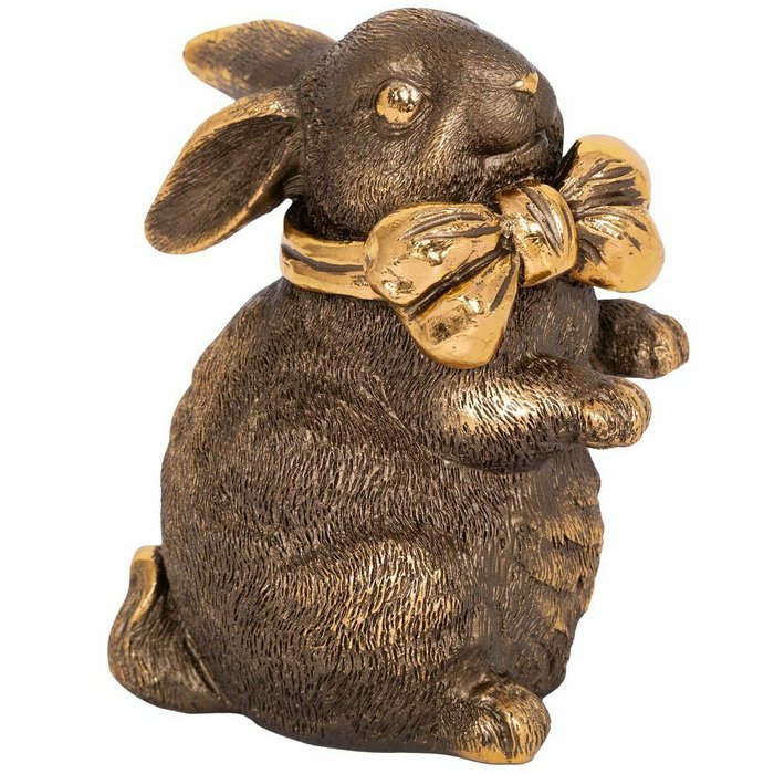 Статуэтка Кролик бронзового цвета - купить Фигуры и статуэтки по цене 2023.0