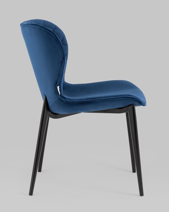 Стул Гамми синего цвета - лучшие Обеденные стулья в INMYROOM