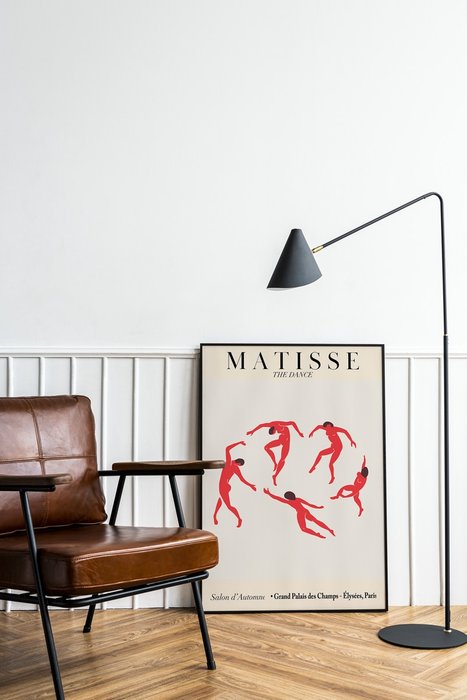 Постер Matisse the dance 40x60 в раме черного цвета - купить Принты по цене 11396.0 Постер Matisse the dance 40x60 в раме черного цвета - купить Принты по цене 11396.0