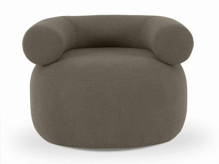 Кресло вращающееся Tirella бежево-коричневого цвета - купить Интерьерные кресла по цене 63900.0