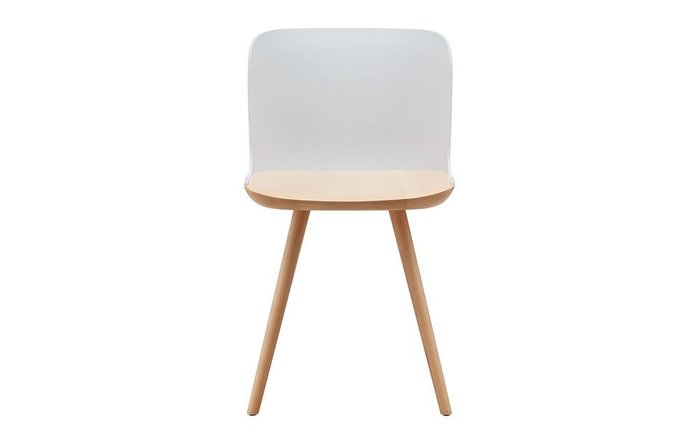 Обеденный стул с элементами из бука - купить Обеденные стулья по цене 17400.0