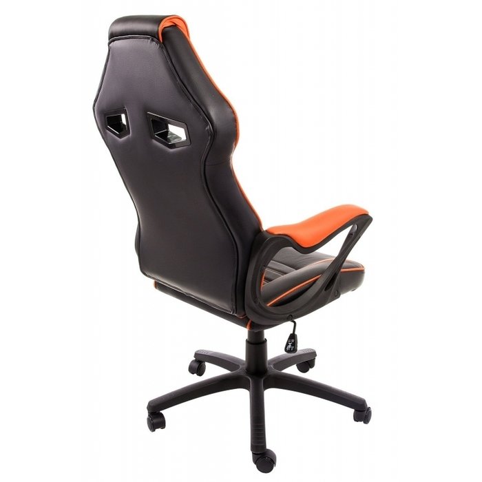 Компьютерное кресло Monza черно-оранжевого цвета - лучшие Офисные кресла в INMYROOM