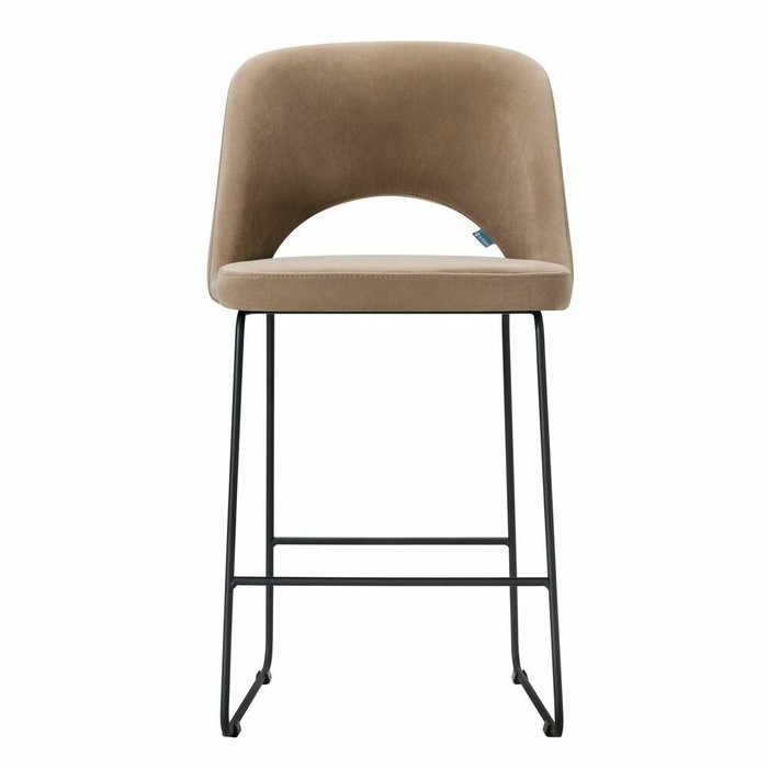 Полубарный стул Lars бежевого цвета - купить Барные стулья по цене 11760.0