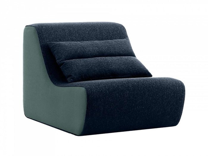 Кресло Neya с чехлом темно-синего цвета
