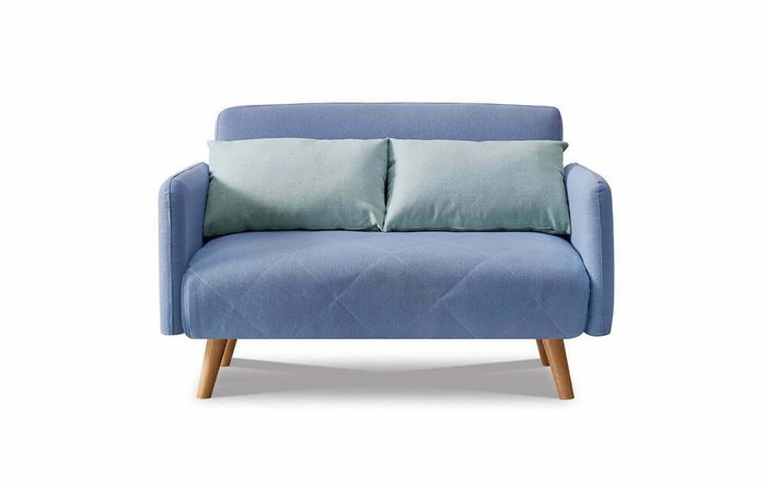 Диван-кровать Cardiff голубого цвета - купить Прямые диваны по цене 48928.0