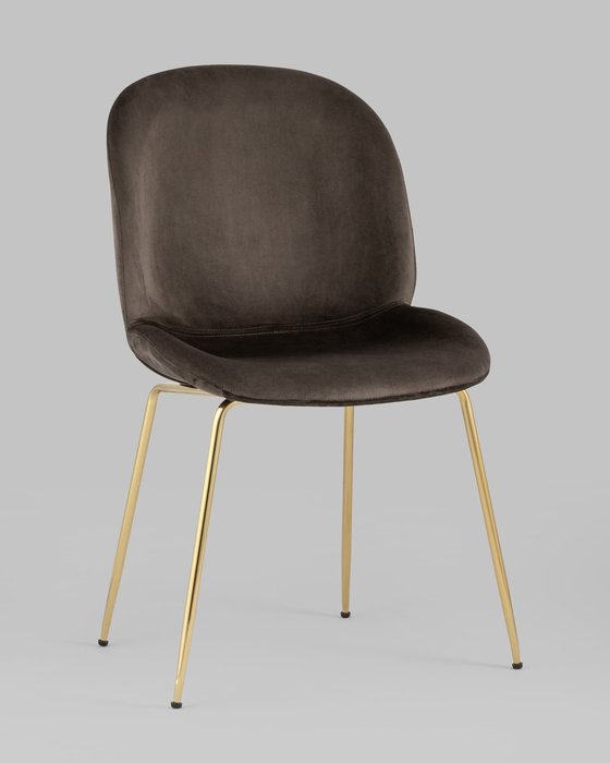 Стул Beetle коричневого цвета    - купить Обеденные стулья по цене 9990.0