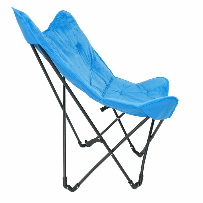 Кресло складное Maggy голубого цвета - лучшие Садовые кресла в INMYROOM