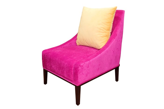Кресло Tulipe розового цвета