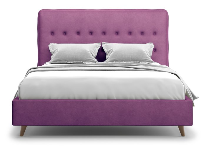 Кровать Bergamo фиолетового цвета 180х200