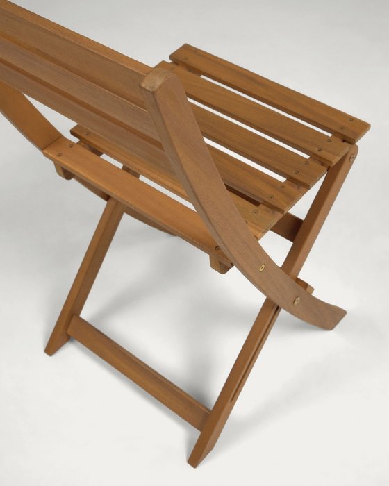 Набор из стола и двух стульев Emili из массива акации - купить Комплекты для сада и дачи по цене 47990.0