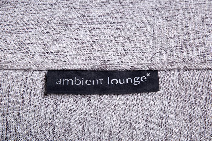 Пуф Ambient Lounge Ottoman - Tundra Spring (светлый, почти белый) - купить Бескаркасная мебель по цене 4990.0