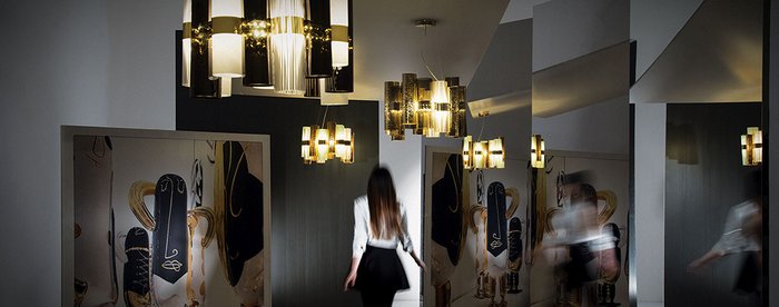 Подвесной светильник Slamp LA LOLLO GOLD / FUME - лучшие Подвесные люстры в INMYROOM Подвесной светильник Slamp LA LOLLO GOLD / FUME - лучшие Подвесные люстры в INMYROOM