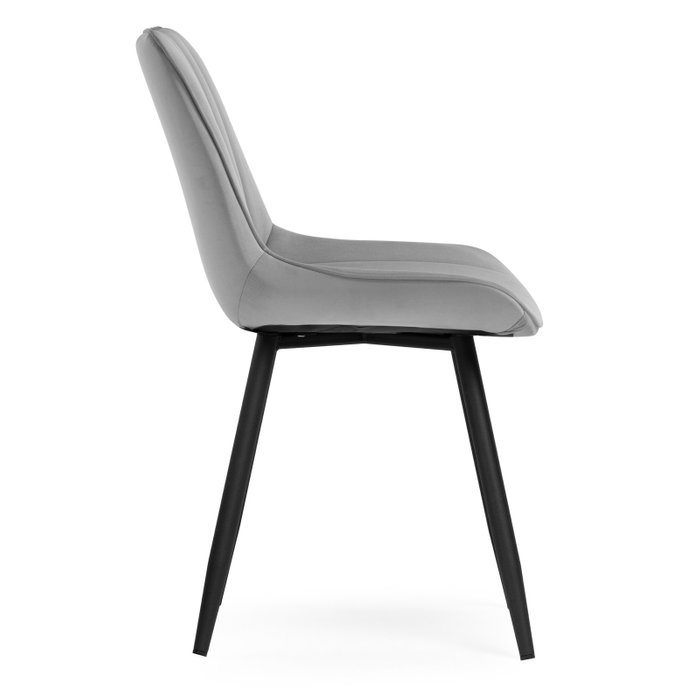 Стул Седа светло-серого цвета - лучшие Обеденные стулья в INMYROOM