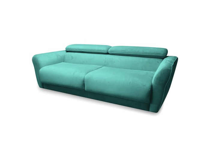 Диван-кровать Сиэтл голубого цвета - купить Прямые диваны по цене 120450.0