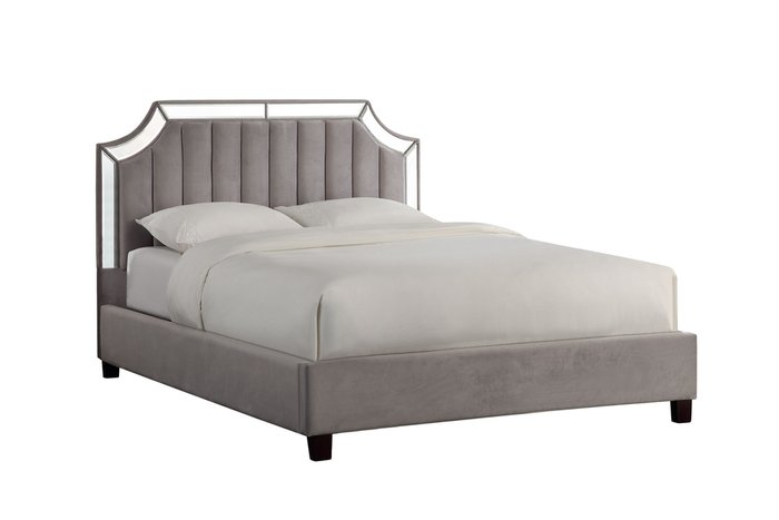Кровать с зеркальными вставками 160х200 - купить Кровати для спальни по цене 96000.0