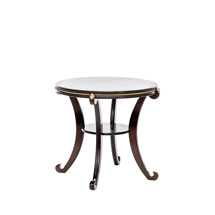 Кофейный стол Глория М коричневого цвета - купить Кофейные столики по цене 11265.0