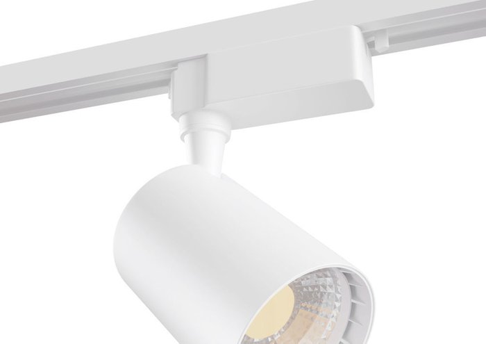 Трековый светодиодный светильник Track белого цвета - купить Трековые светильники по цене 1100.0