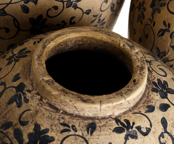 Керамическая ваза с рисунком  - лучшие Вазы  в INMYROOM