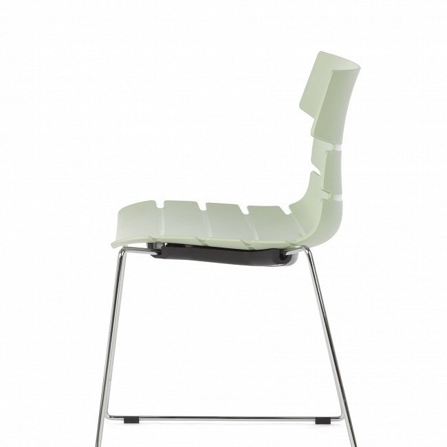 Стул Techno 2 на металлокаркасе зеленого цвета - купить Обеденные стулья по цене 7416.0