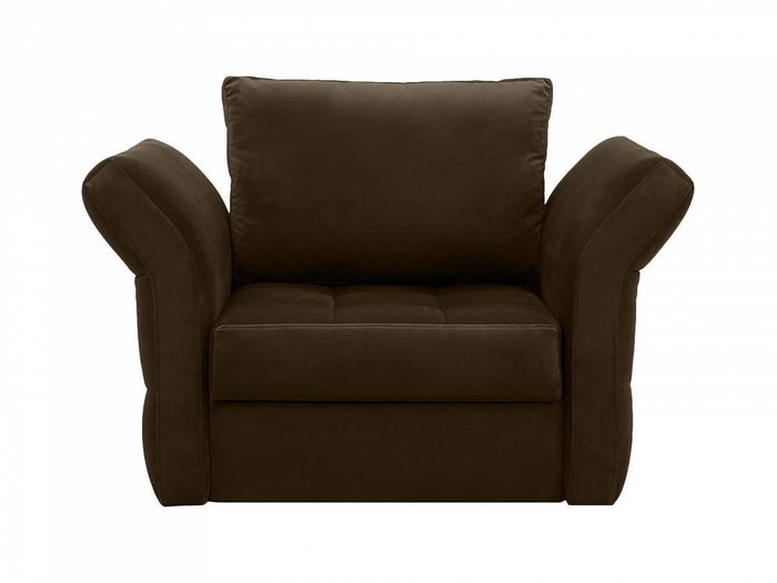 Кресло Wing темно-коричневого цвета