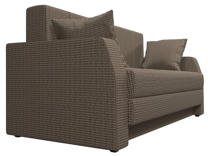 Прямой диван-кровать Малютка коричнево-бежевого цвета - лучшие Прямые диваны в INMYROOM