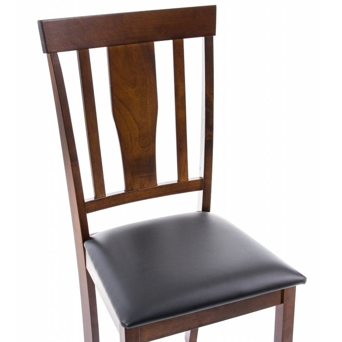 Стул Reno черно-коричневого цвета - лучшие Обеденные стулья в INMYROOM