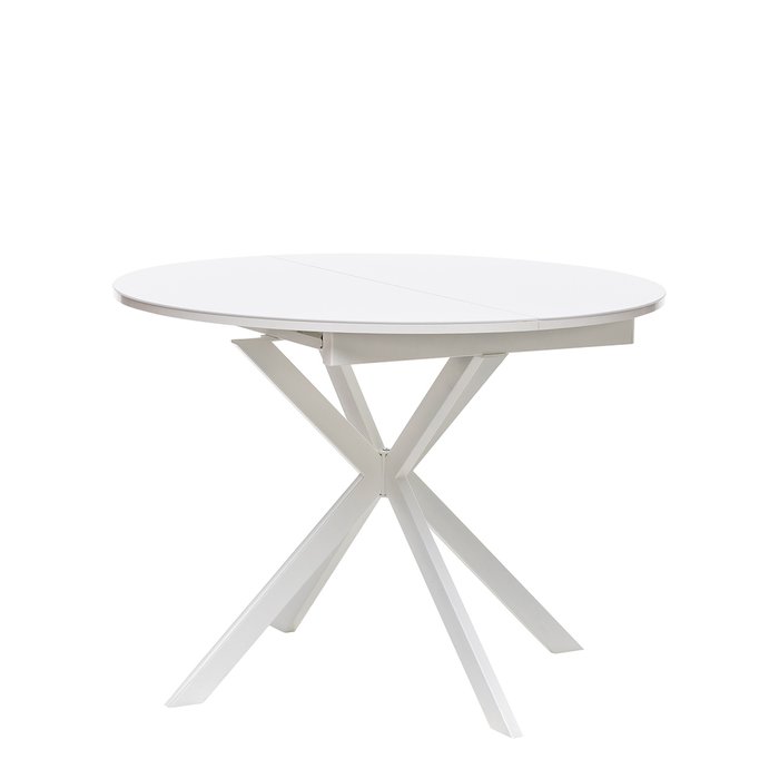 Стол обеденный раздвижной Капри белого цвета - купить Обеденные столы по цене 29060.0