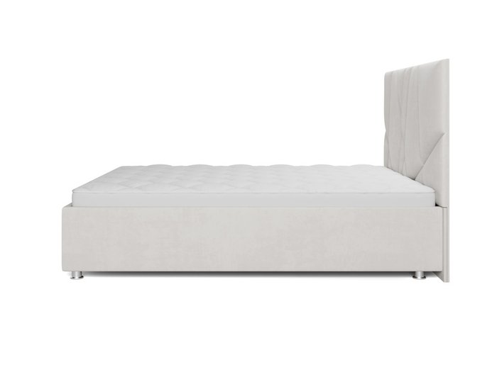 Кровать Стелла 160х200 бежевого цвета с подъемным механизмом - лучшие Кровати для спальни в INMYROOM