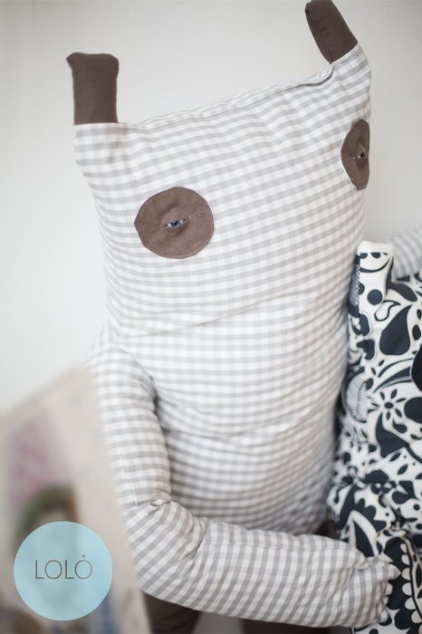 Подушка-игрушка lolo - купить Декоративные подушки по цене 5300.0