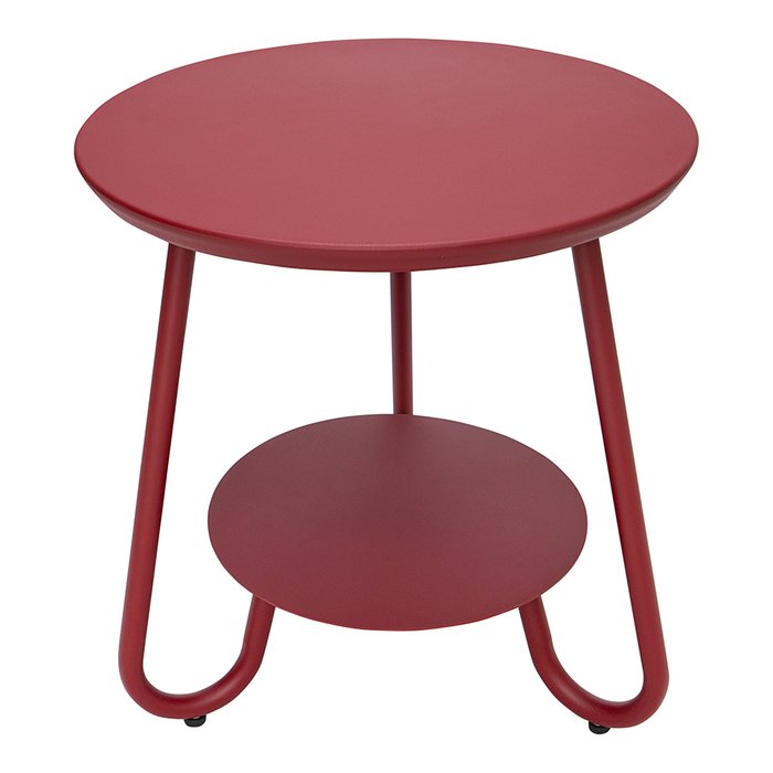 Столик журнальный Stian красно цвета - купить Кофейные столики по цене 9900.0