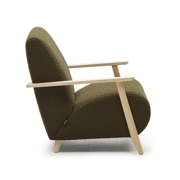Кресло Meghan темно-зеленого цвета - купить Интерьерные кресла по цене 101990.0