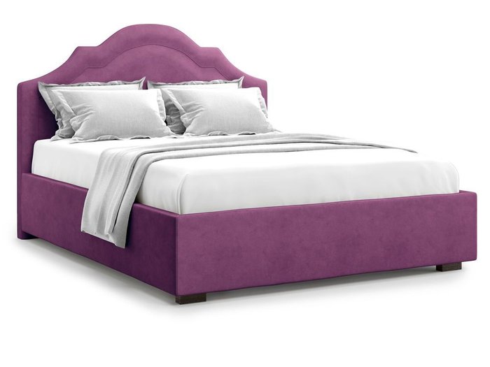 Кровать с подъемным механизмом Madzore 160х200 фиолетового цвета
