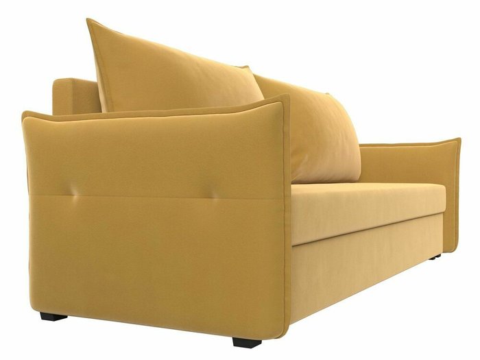 Диван-кровать Лига 004 желтого цвета - лучшие Прямые диваны в INMYROOM