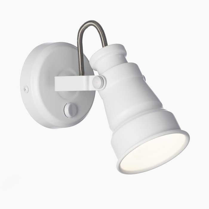 Citilux Бейкер CL541510 Спот поворотный с выключателем Белый - купить Встраиваемые споты по цене 2299