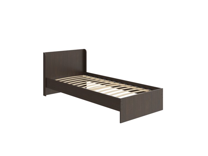 Кровать Practica 90х200 цвета венге - купить Кровати для спальни по цене 10630.0