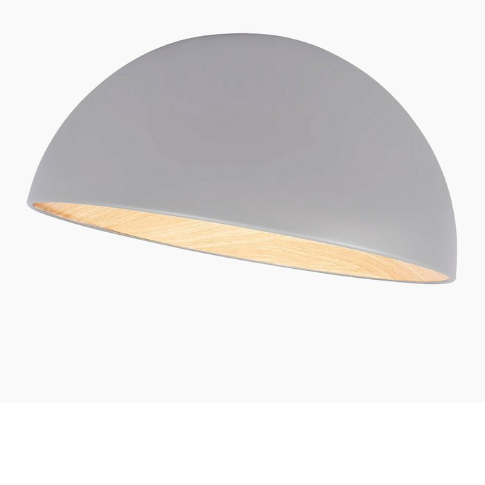 Светильник потолочный Egg серого цвета - лучшие Потолочные светильники в INMYROOM