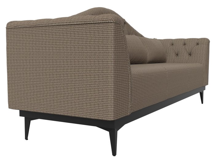 Прямой диван-кровать Флорида коричнево-бежевого цвета - лучшие Прямые диваны в INMYROOM