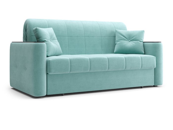 Прямой диван-кровать Ницца мятного цвета - купить Прямые диваны по цене 52065.0