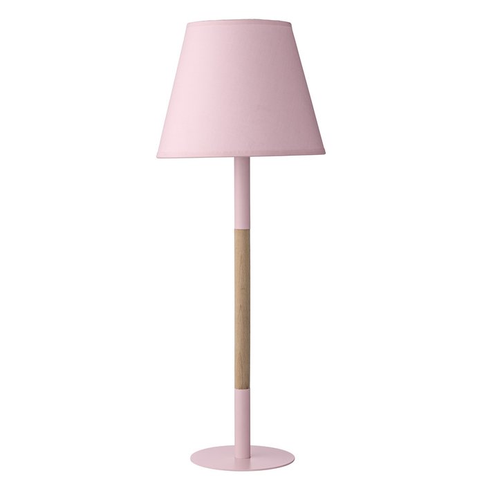 Настольная лампа Pink Scandic розового цвета